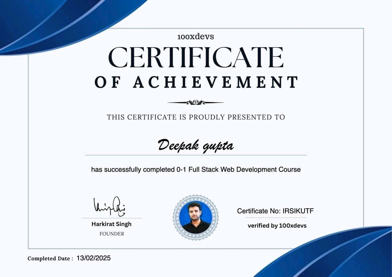 Full Stack Web Development